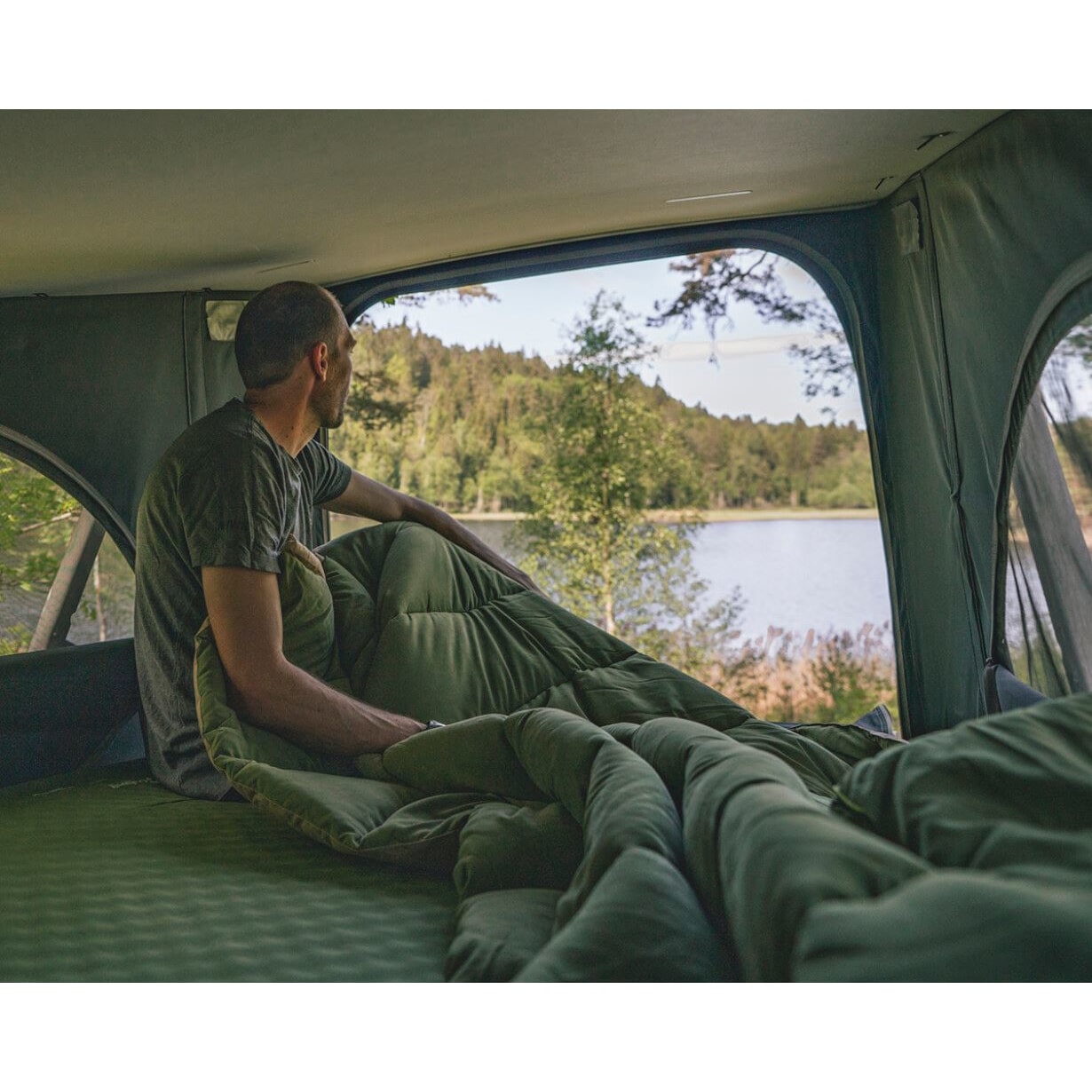 Outwell Constellation Duvet Lux Double - Green