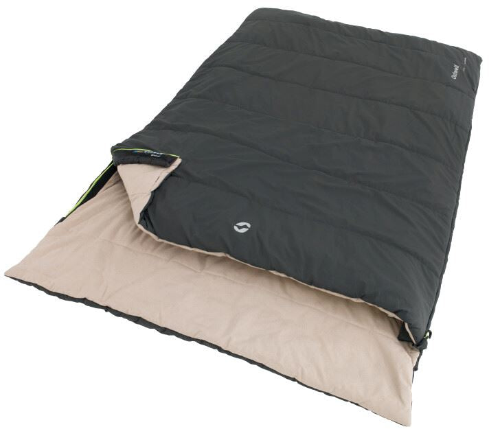 Outwell Celestial Lux Double Sleeping Bag - Grey