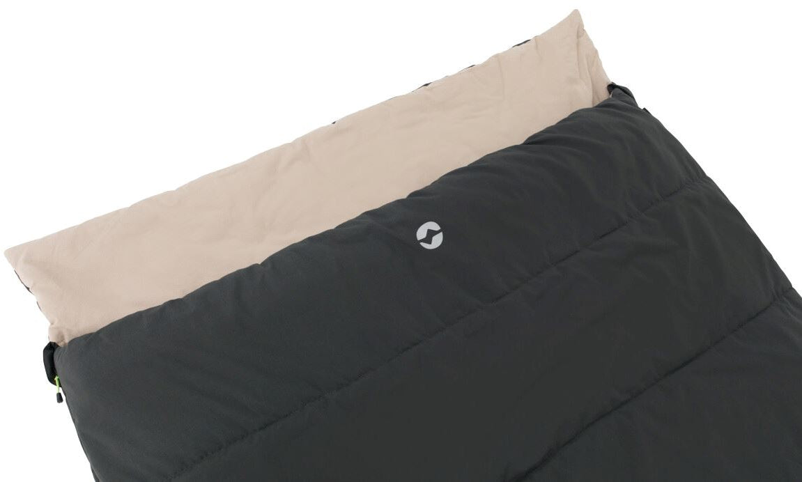 Outwell Celestial Lux Double Sleeping Bag - Grey