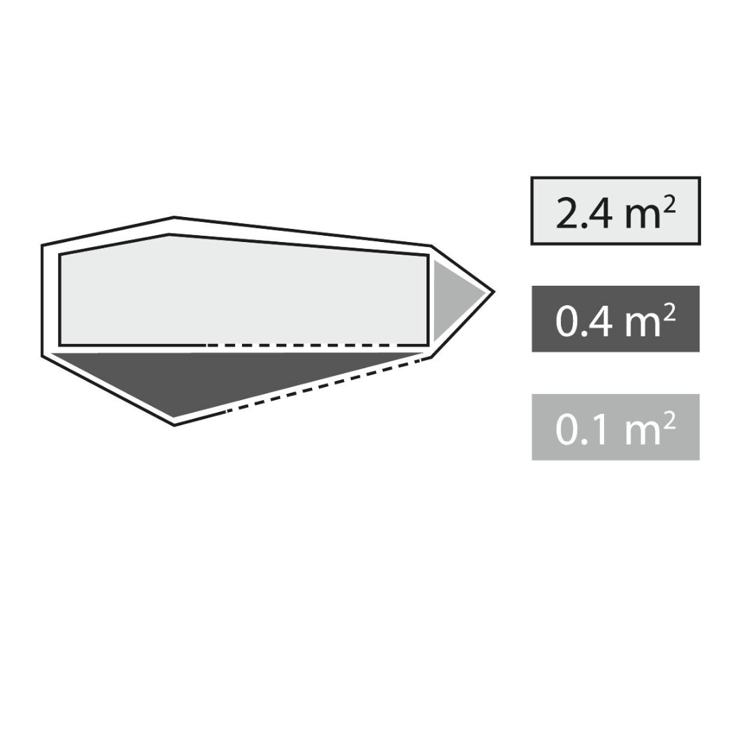 Robens Cress 1 Pro Tunnel Tent