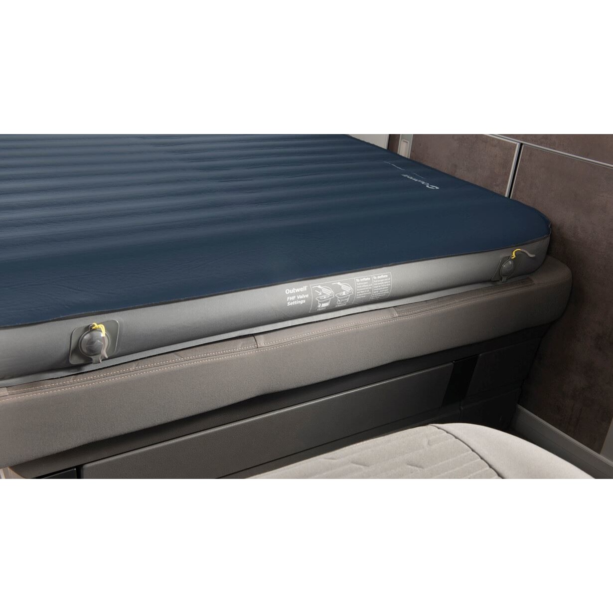 Outwell Dreamboat Campervan Self-Inflating Mat - Designed to fit VW California, MB Marco Polo and similar
