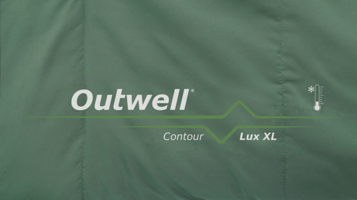 Outwell Sleeping Bag Contour Lux XL Green