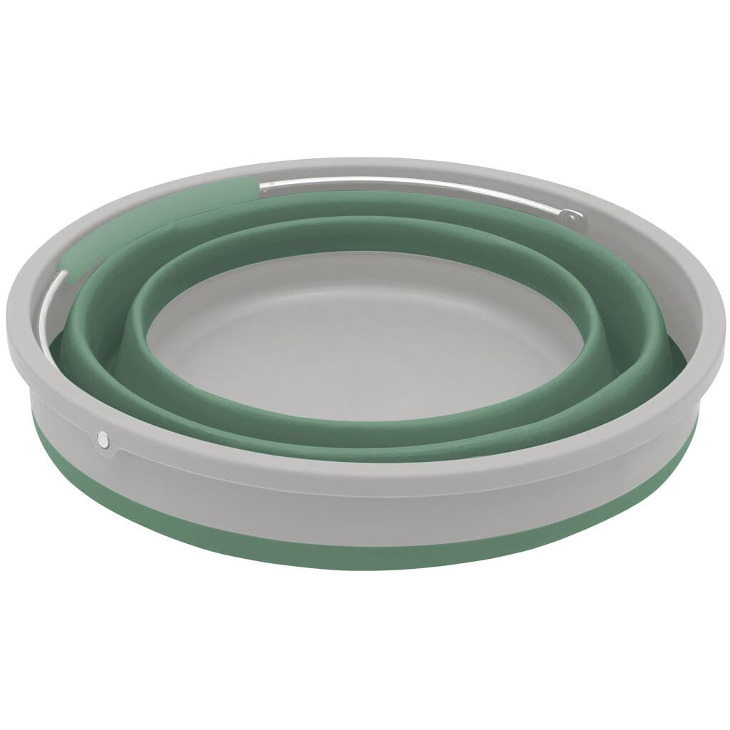 Outwell Collaps Bucket Round w/Lid - Shadow Green