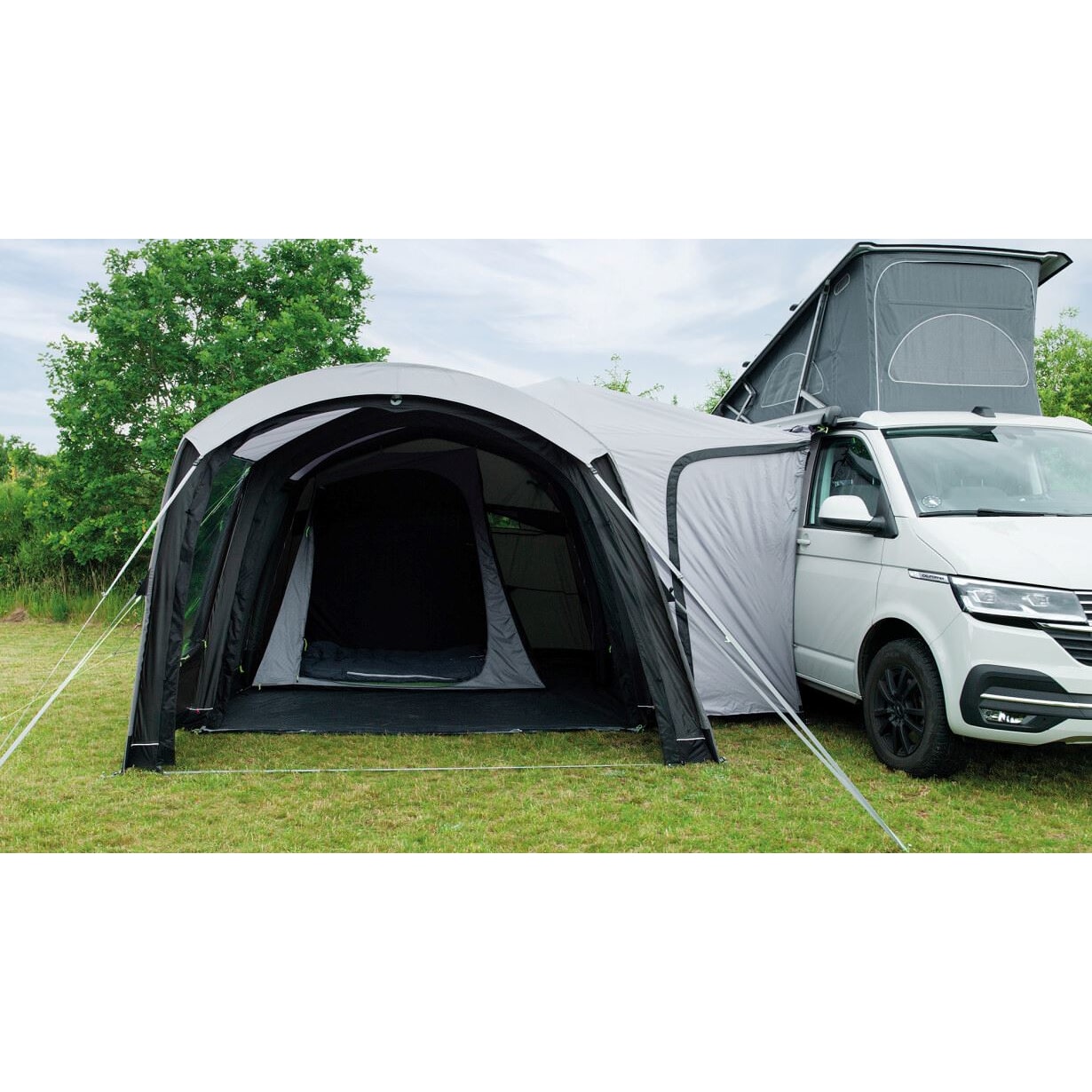 Outwell Jonesville 290SA Flex | Free standing and parallel-mounted Drive-Away Air Awning with 1 living room