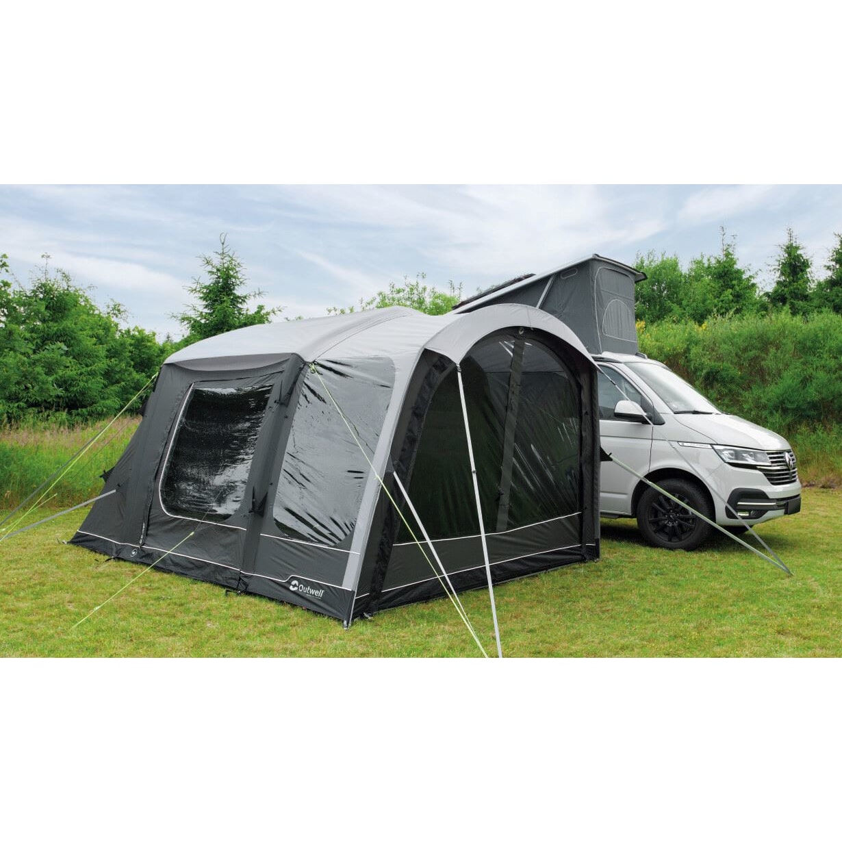 Outwell Jonesville 290SA Flex | Free standing and parallel-mounted Drive-Away Air Awning with 1 living room