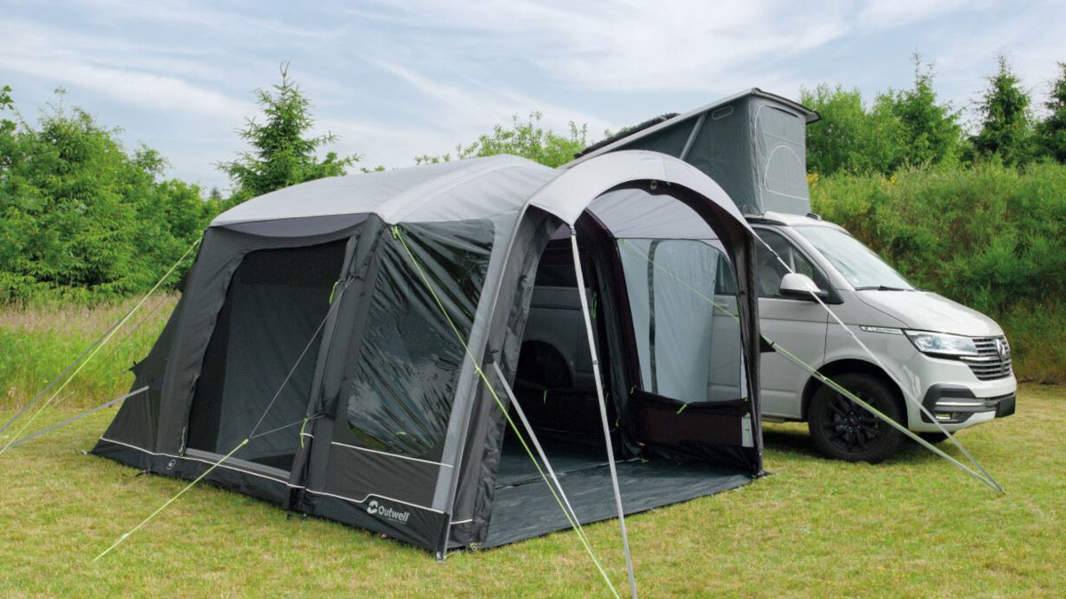 Outwell Jonesville 290SA Flex Free Standing And Parallel-Mounted Drive-Away Air Awning With 1 Living Room