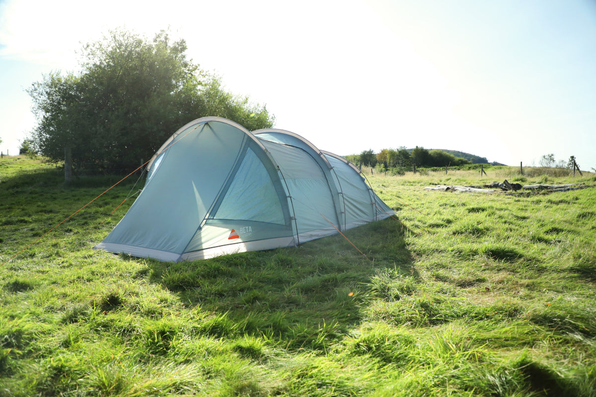 Vango Beta 450XL 4-Man, 3-Pole Tunnel Tent - Mineral Green