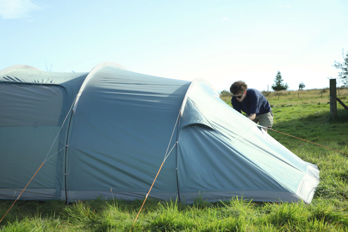 Vango Beta 450XL 4-Man, 3-Pole Tunnel Tent - Mineral Green