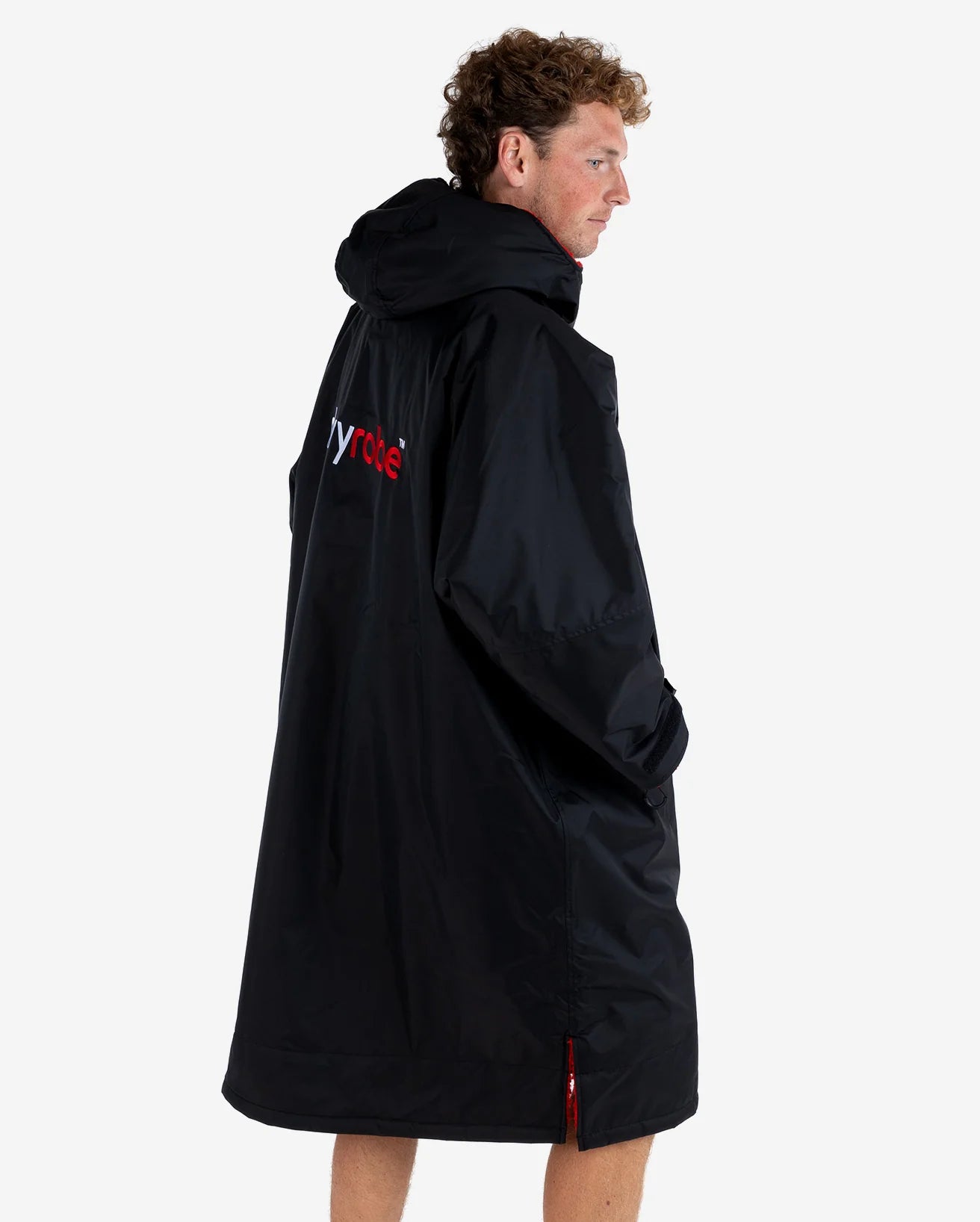 dryrobe Advance Long Sleeve V3 - Black Red