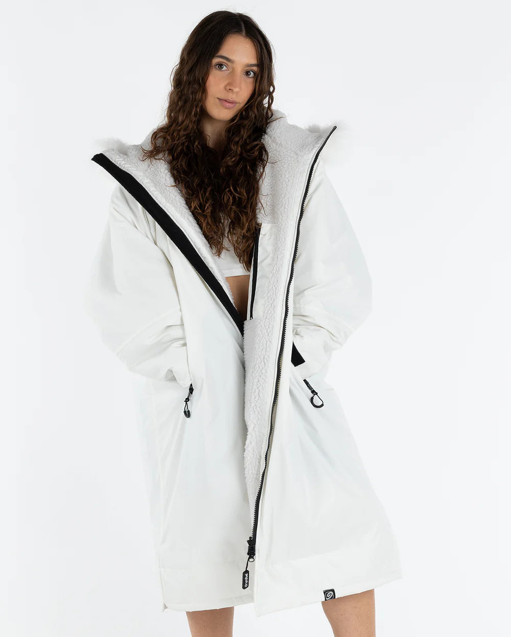 dryrobe Advance Long Sleeve - Alpine Range - Alpine White