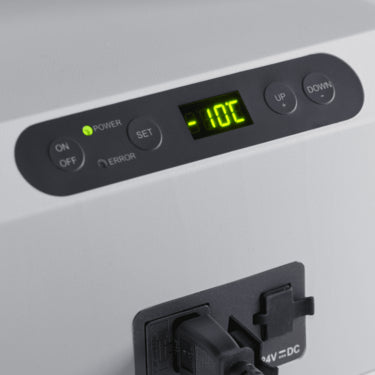 Mobicool MCF40 38 L Compressor Cooler | Blue/Grey – 12/24 V DC / 100–240 V AC