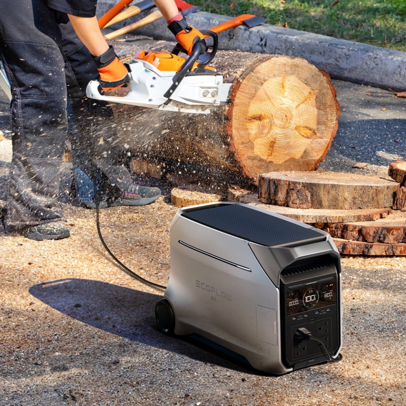 EcoFlow DELTA Pro 3 Portable Power Station