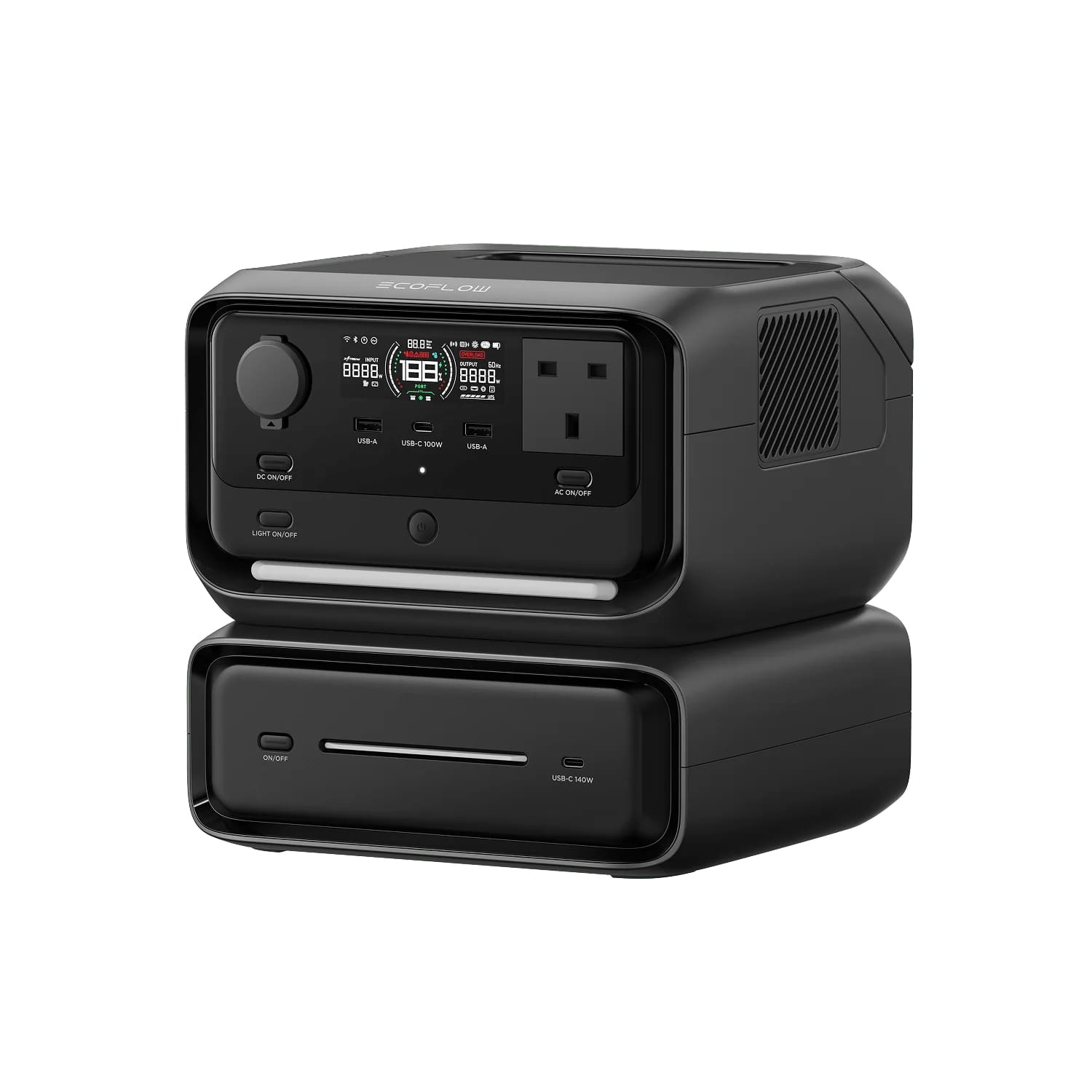 EcoFlow RIVER 3 Max (RIVER 3 Plus + Extra Battery 300) Portable Power Station