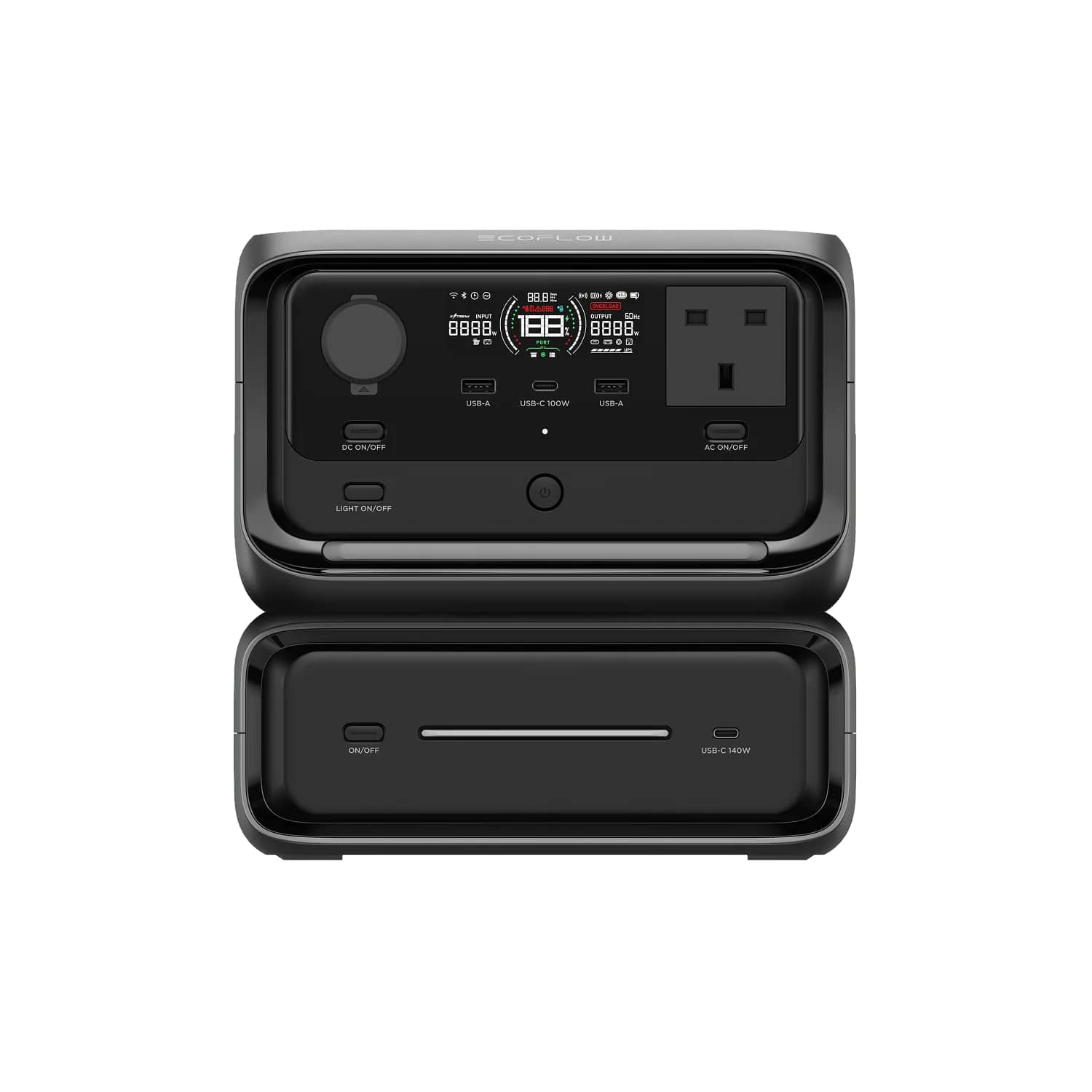 EcoFlow RIVER 3 Max (RIVER 3 Plus + Extra Battery 300) Portable Power Station