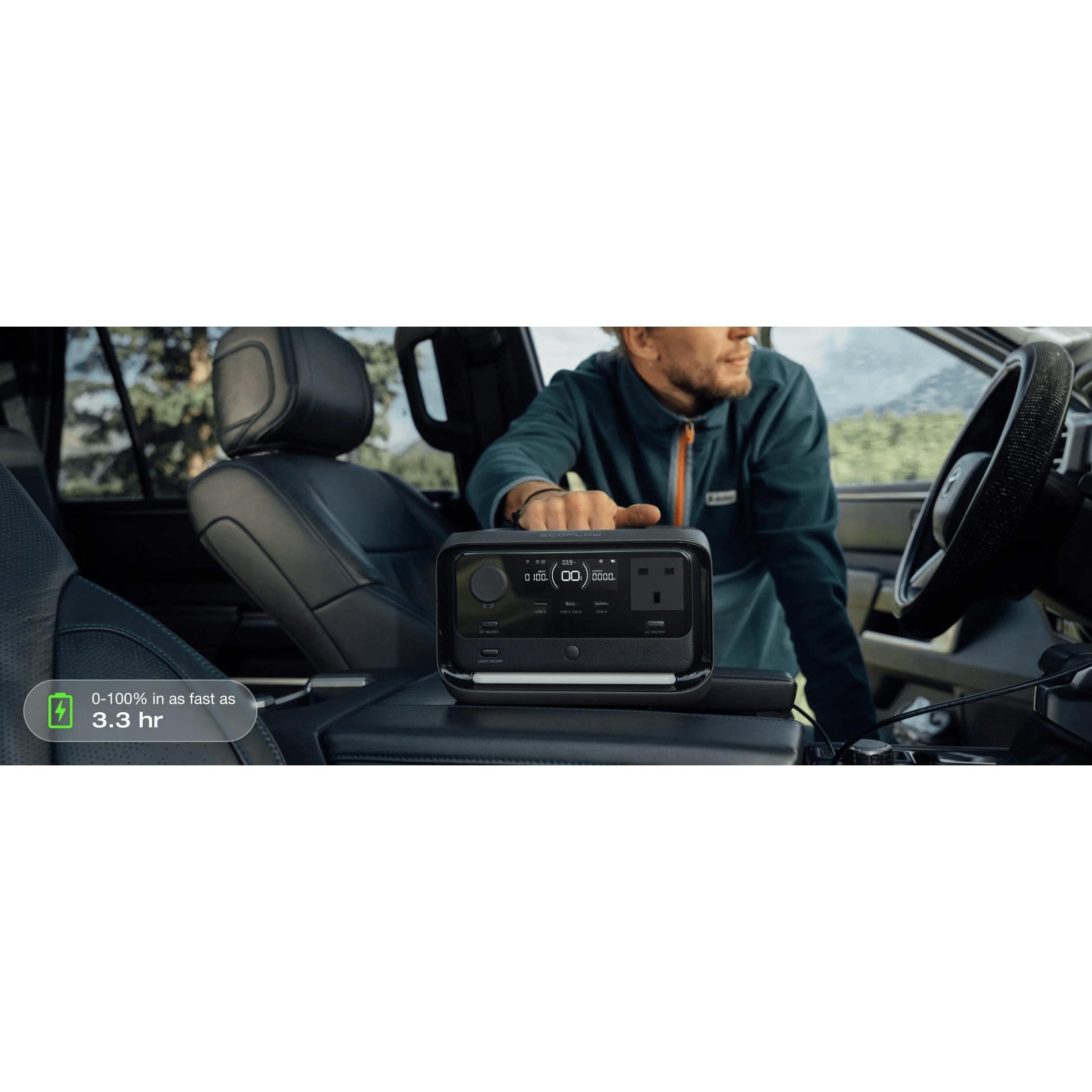 EcoFlow RIVER 3 Max Plus (RIVER 3 Plus + Extra Battery 600) Portable Power Station