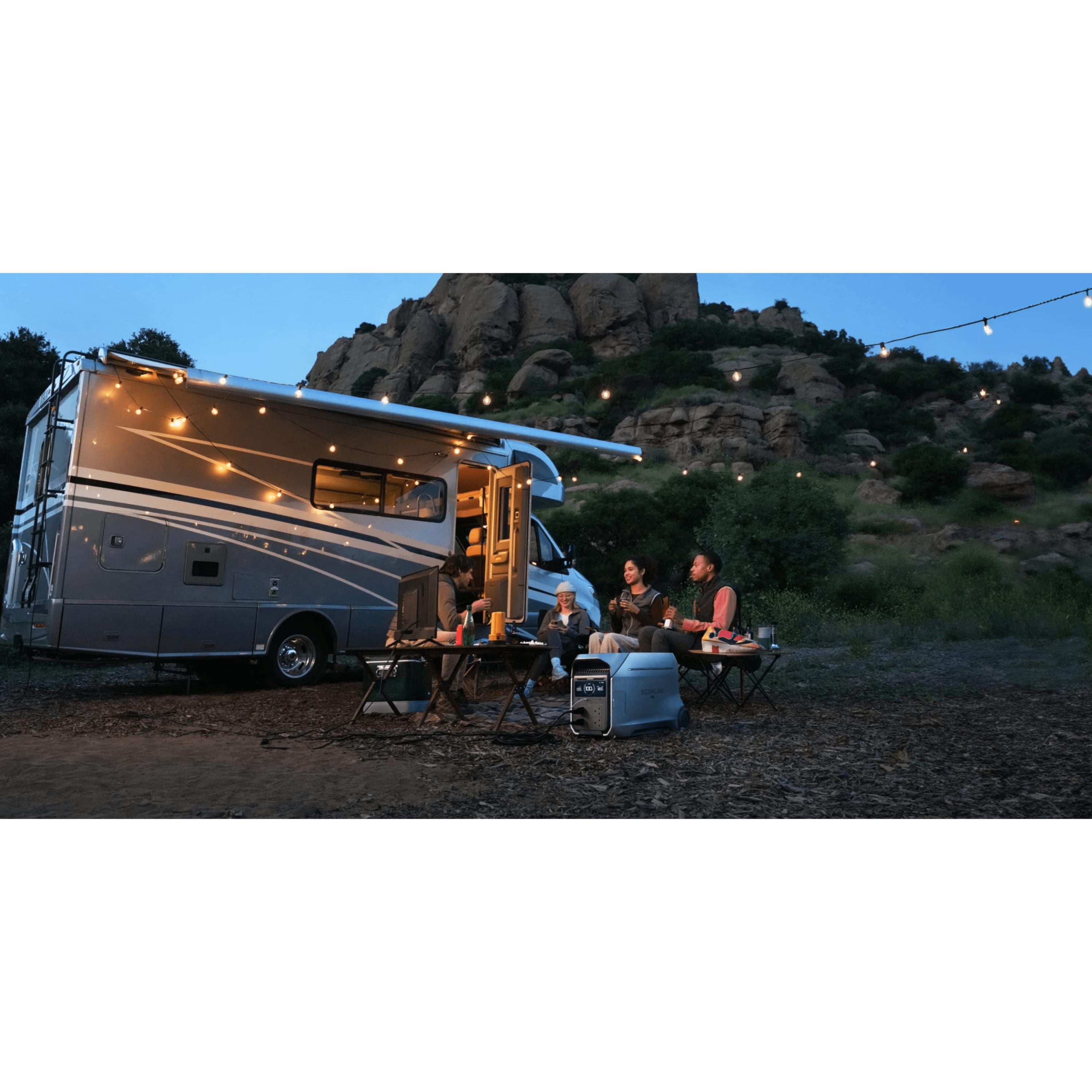 EcoFlow DELTA Pro 3 Portable Power Station + Smart Extra Battery