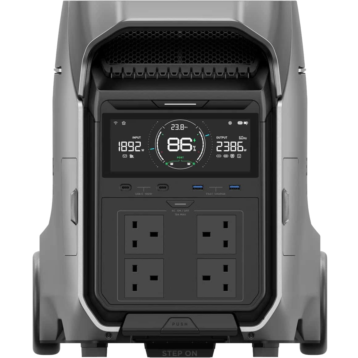 EcoFlow DELTA Pro 3 Portable Power Station + Smart Extra Battery