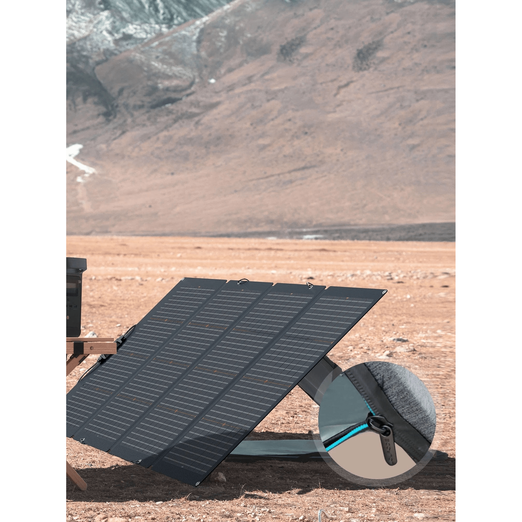 EcoFlow 220W Bifacial Portable Solar Panel
