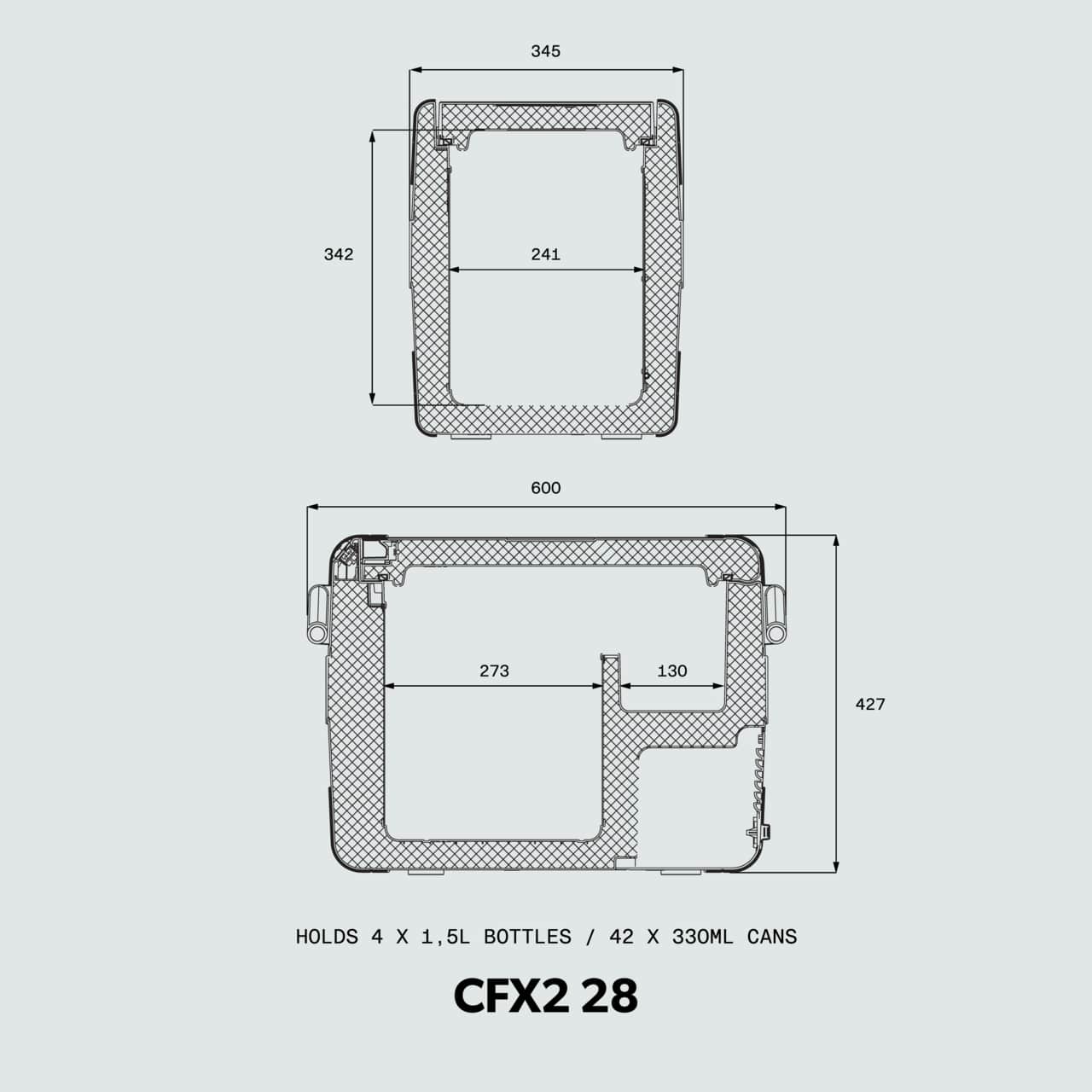 Dometic CFX2 28 Mobile compressor cool box | 28 L