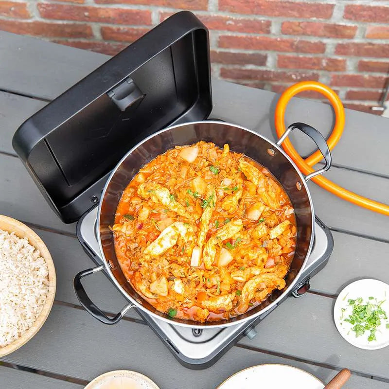 CADAC 1 Cook Turbo FFD Flat Grill Plate QR