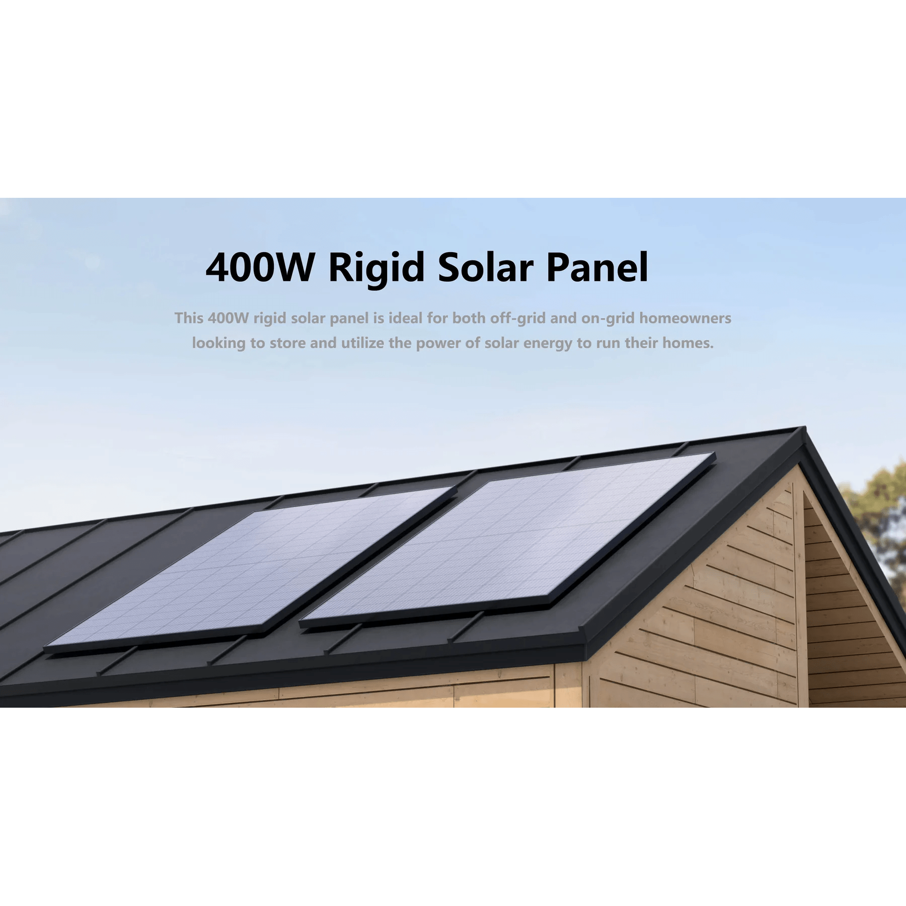 EcoFlow 400W Rigid Solar Panel (2 pieces)