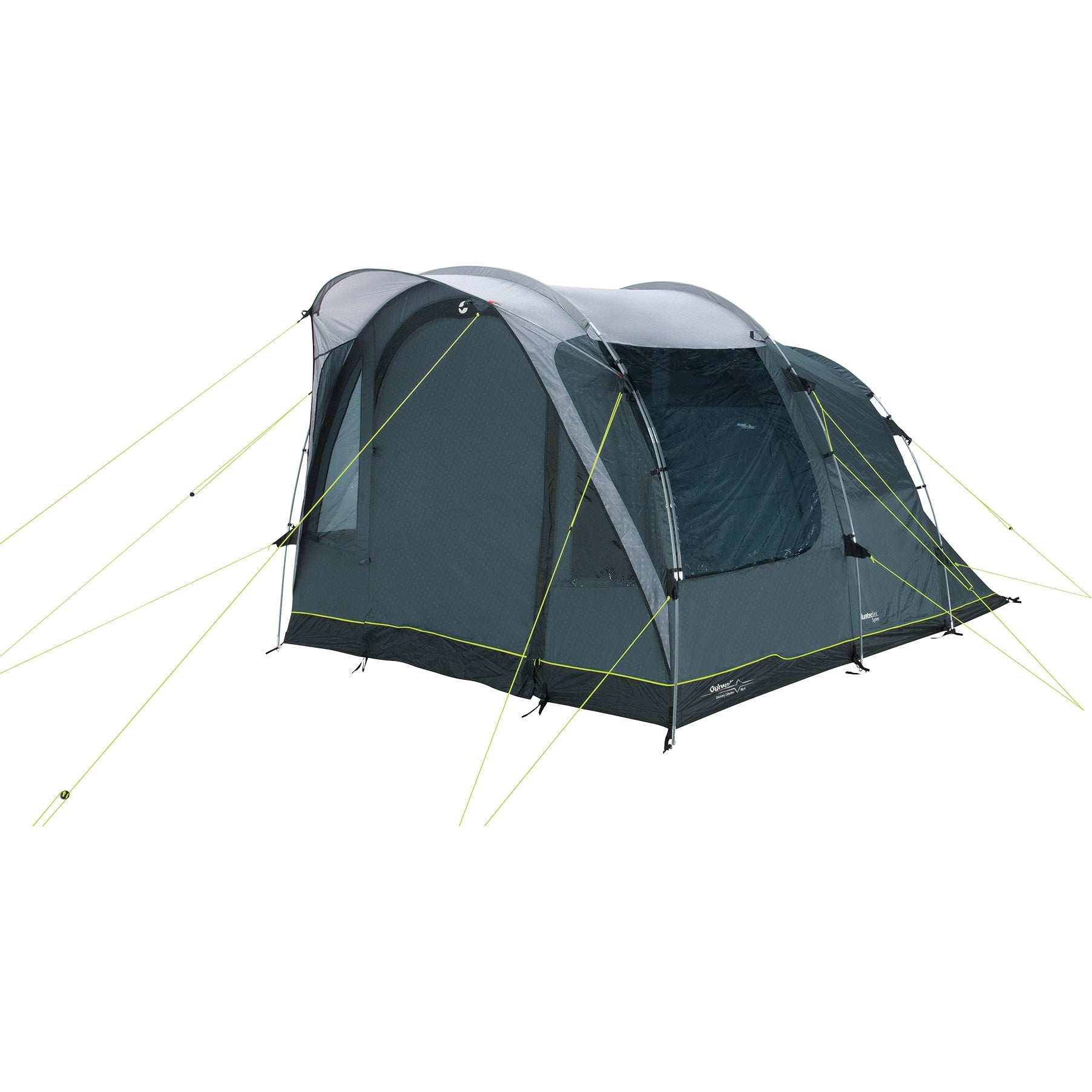 Outwell Sky 4 | 4 Person Tunnel Tent With 2 Bedroom