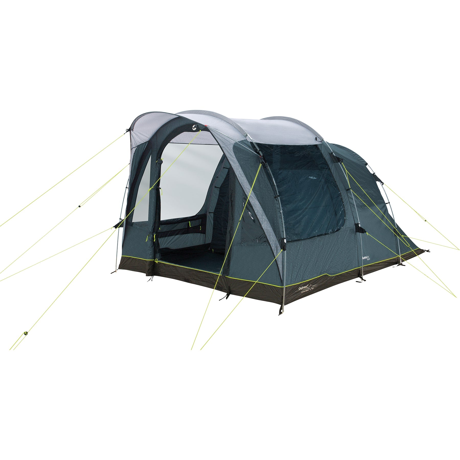 Outwell Sky 4 | 4 Person Tunnel Tent With 2 Bedroom