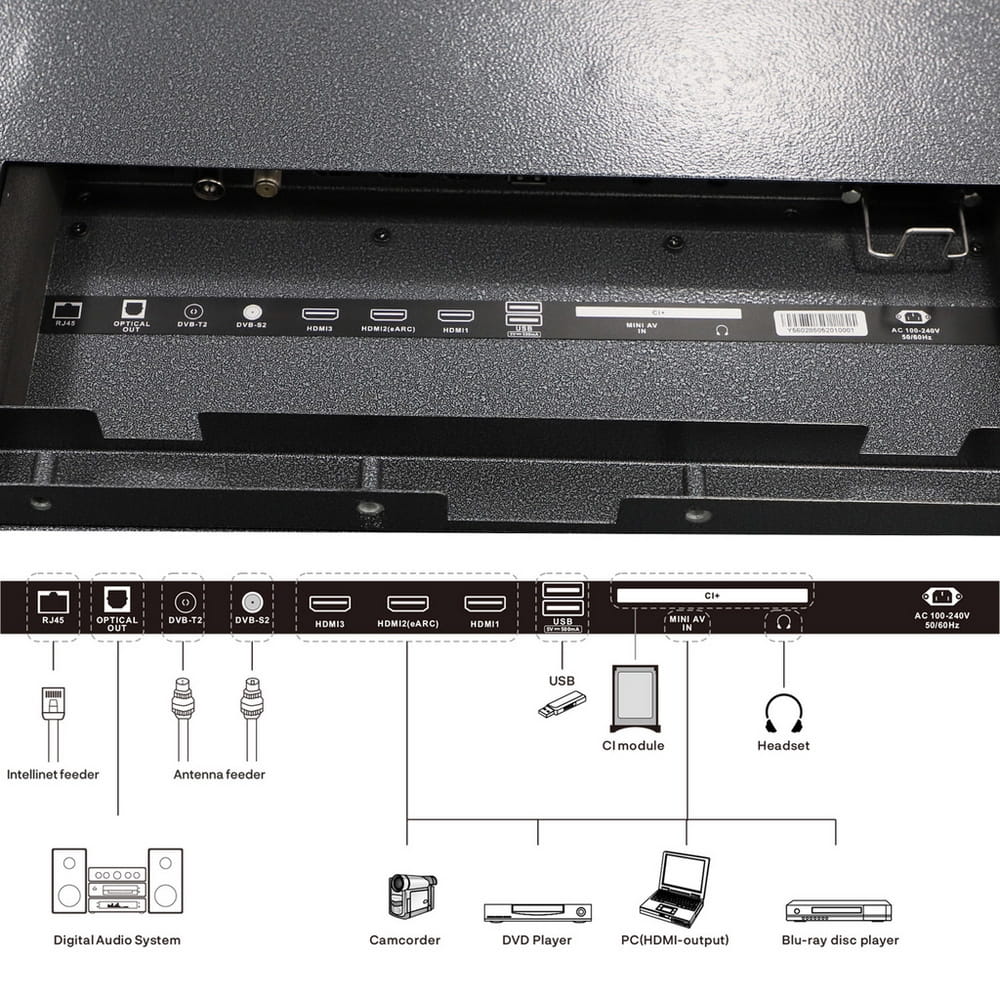Sylvox Partial Sun Outdoor TV