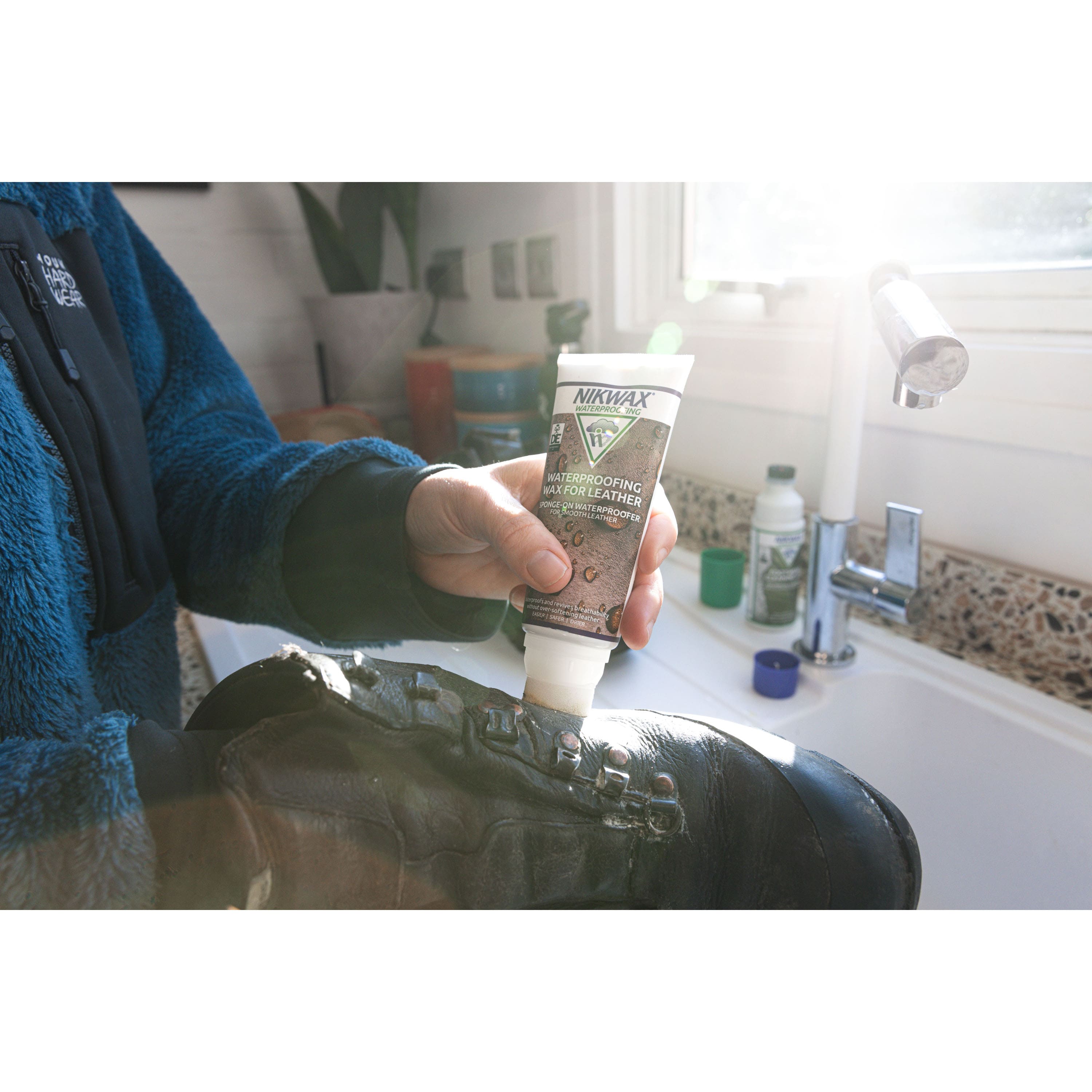 Nikwax Waterproofing Wax For Leather - Cream Neutral - For Waterproofing Footwear