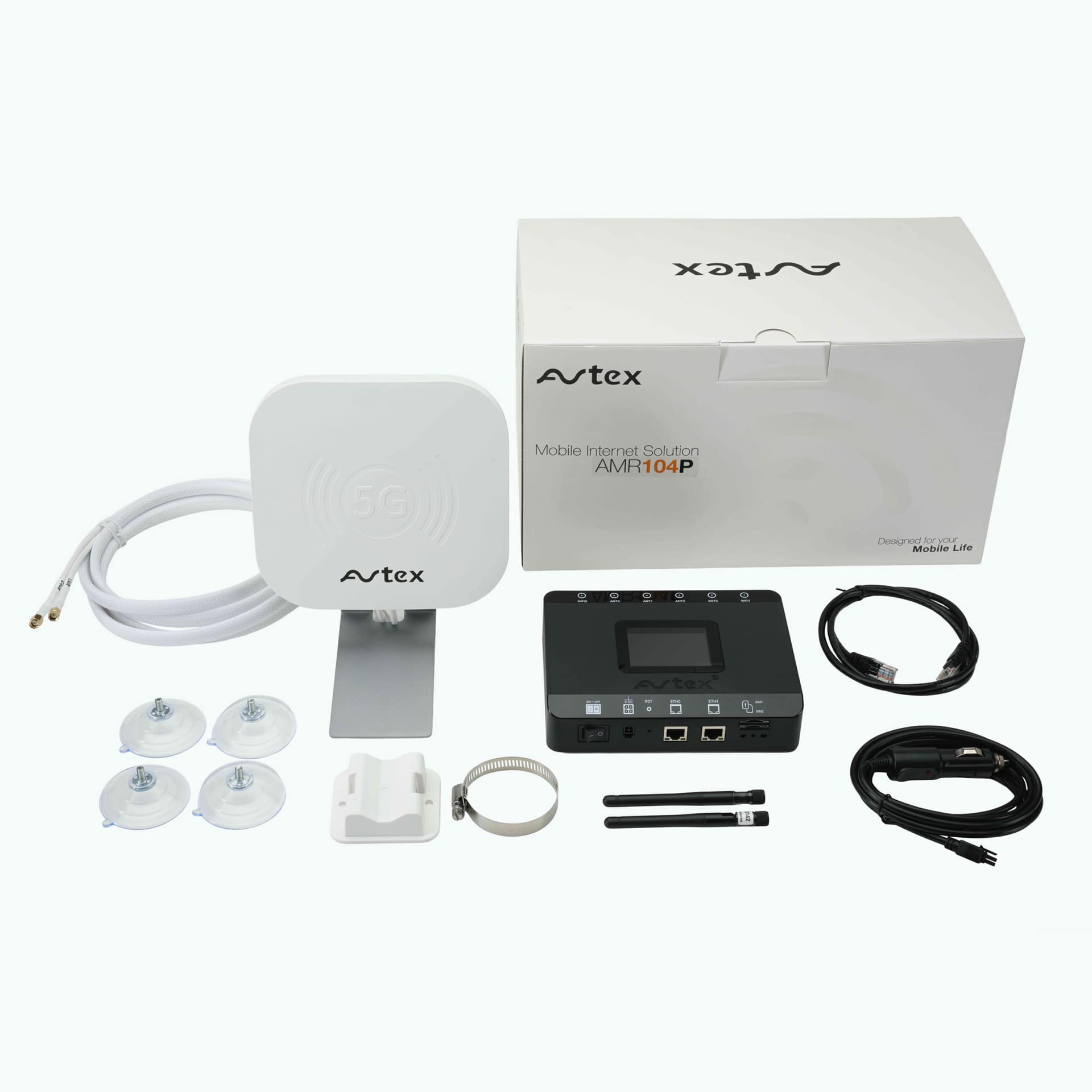 Avtex AMR104P 4G WiFi CAT 6 Mobile Internet Solution Ultrafast Dual Sim Router