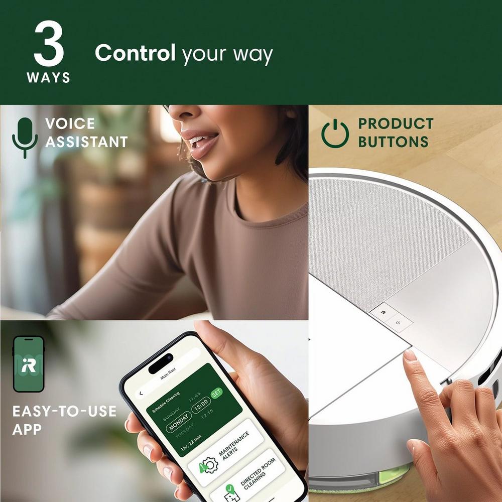 iRobot Roomba® 205 DustCompactor™ Combo Robot - White