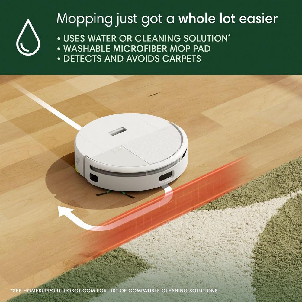 iRobot Roomba® 205 DustCompactor™ Combo Robot - White