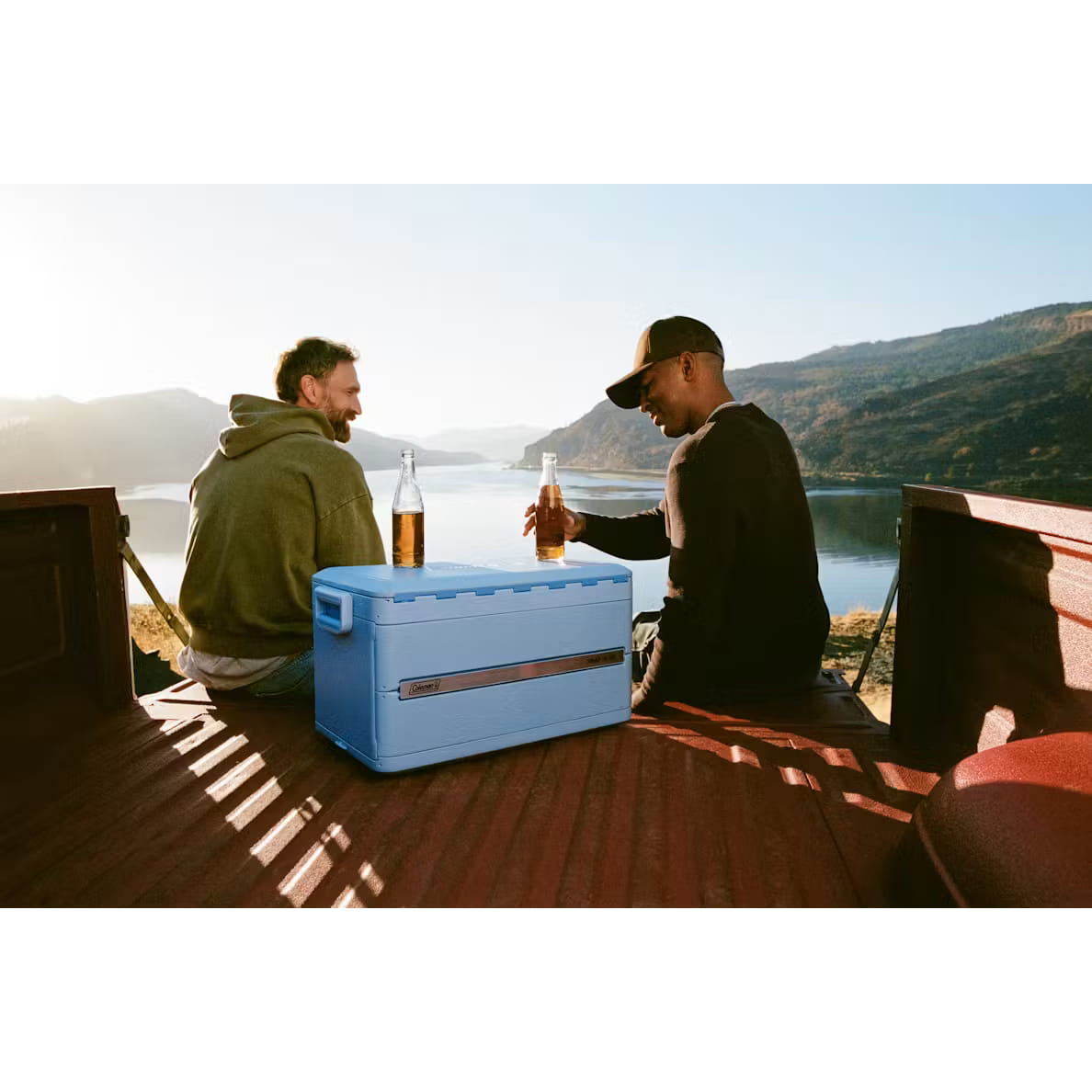Coleman Snap ‘N Go 55QT Collapsible Cooler Box - Blue Sapphire 52 L