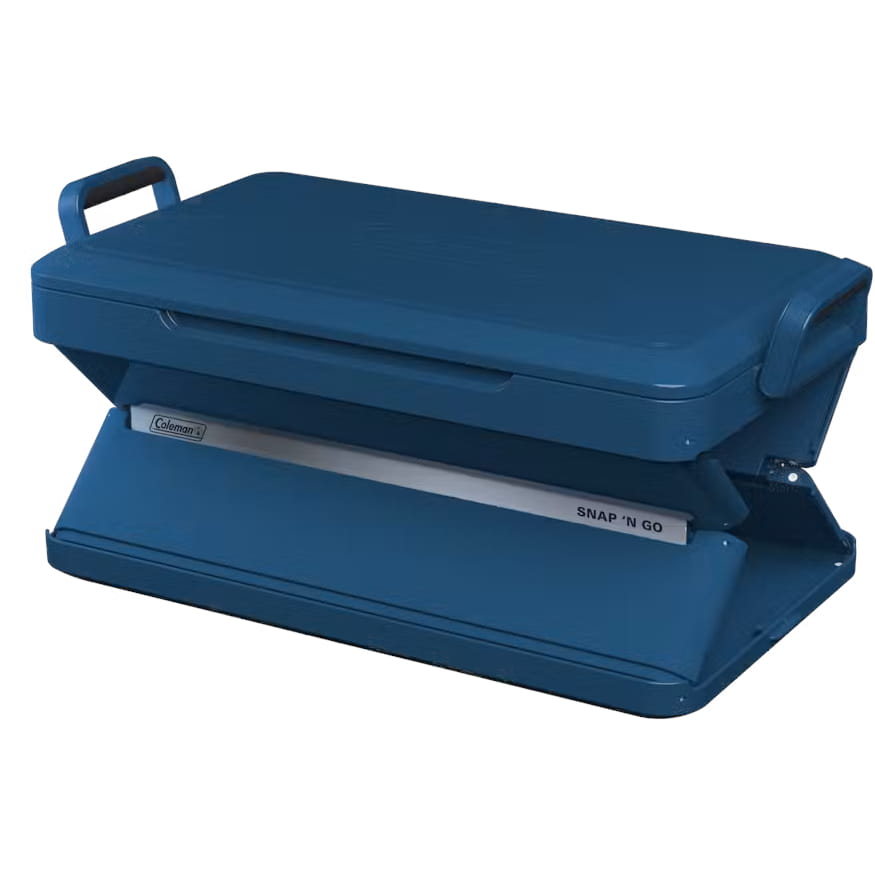 Coleman Snap ‘N Go 55QT Collapsible Cooler Box - Blue Sapphire 52 L