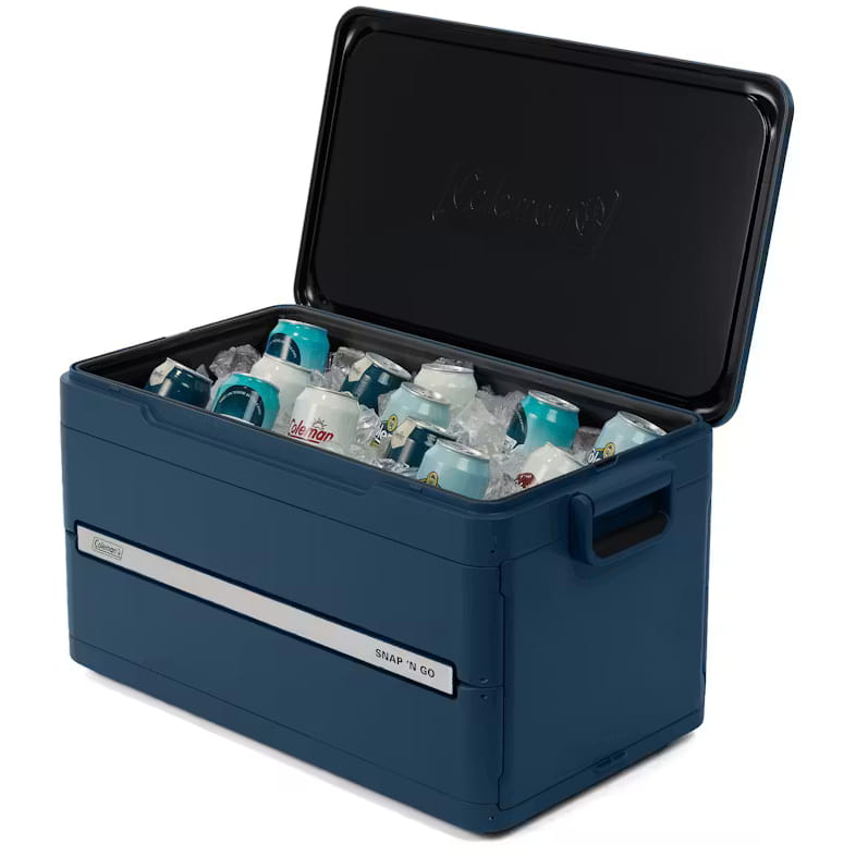 Coleman Snap ‘N Go 55QT Collapsible Cooler Box - Blue Sapphire 52 L