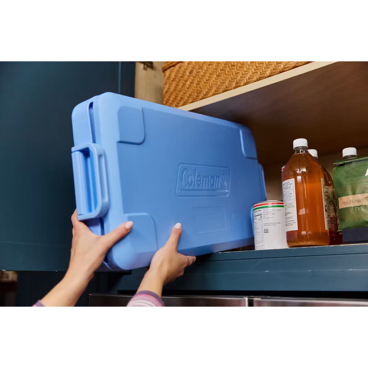 Coleman Snap ‘N Go 55QT Collapsible Cooler Box - Blue Sapphire 52 L
