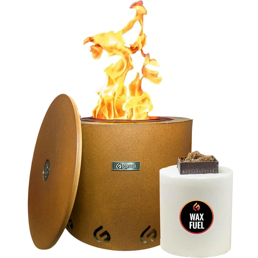 EcoFuego El Fuego Wax Fire Pit