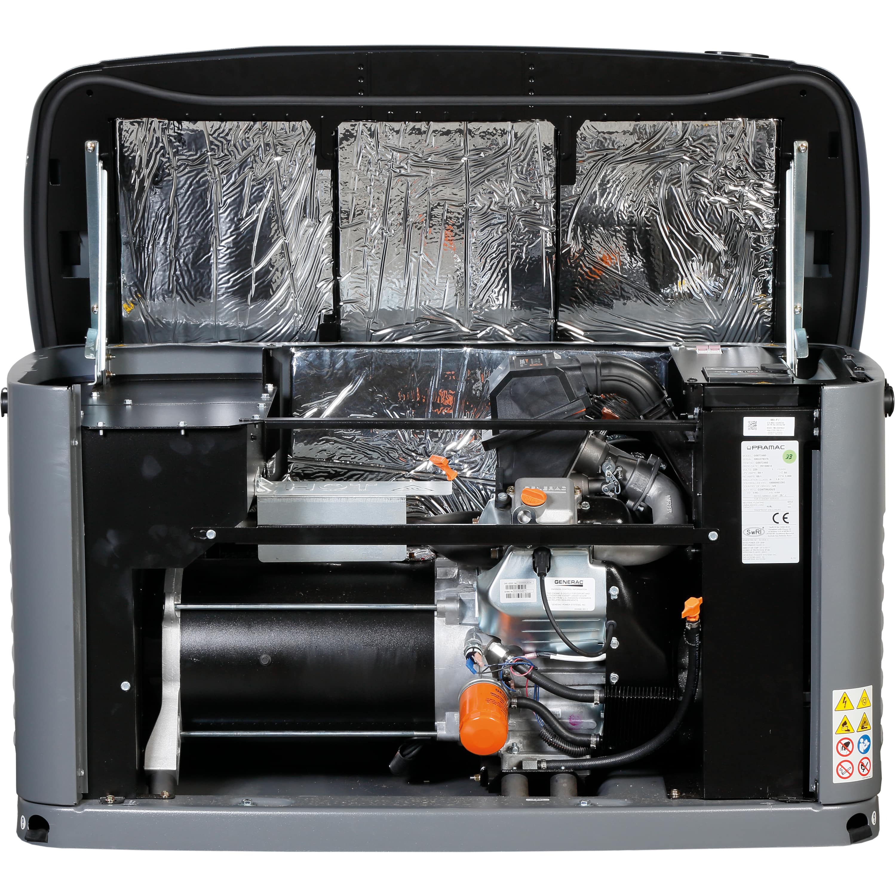 Pramac GA10000 Air-Cooled Gas Engine Standby Generator