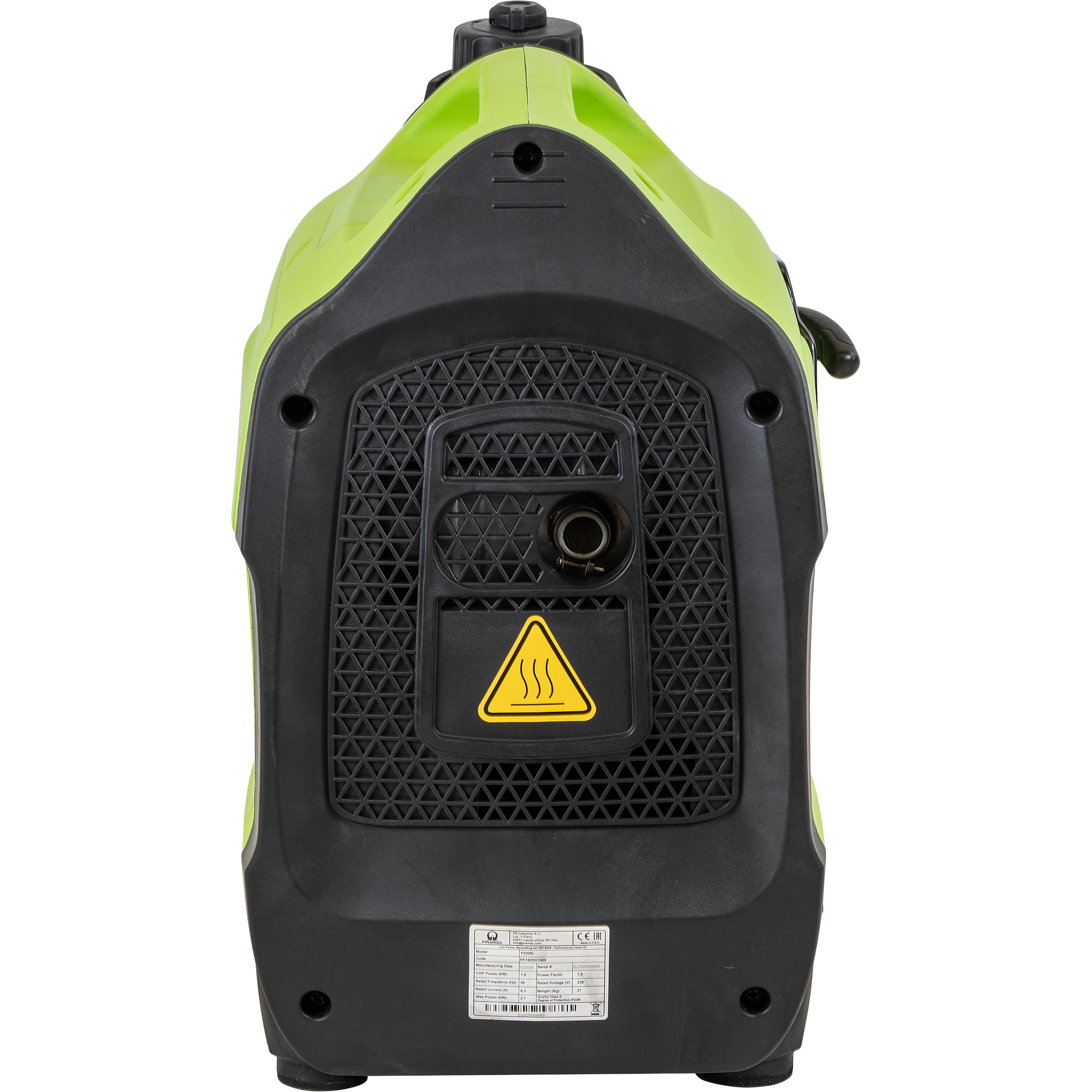 Pramac P2200i HUK Portable Inverter Generator Single Phase - Hand Start/Petrol