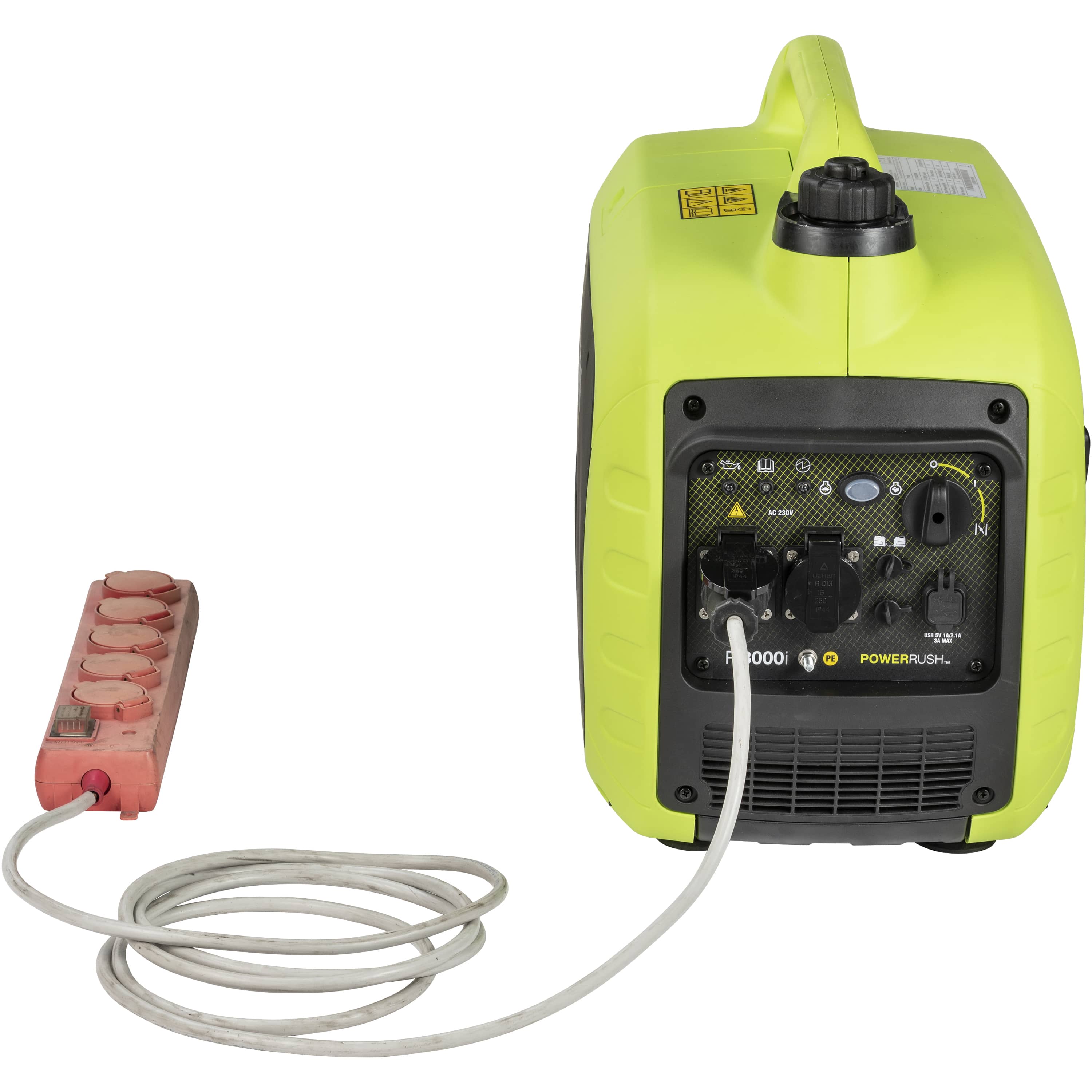 Pramac P3000i HUK Portable Inverter Generator Single Phase - Hand Start/Petrol