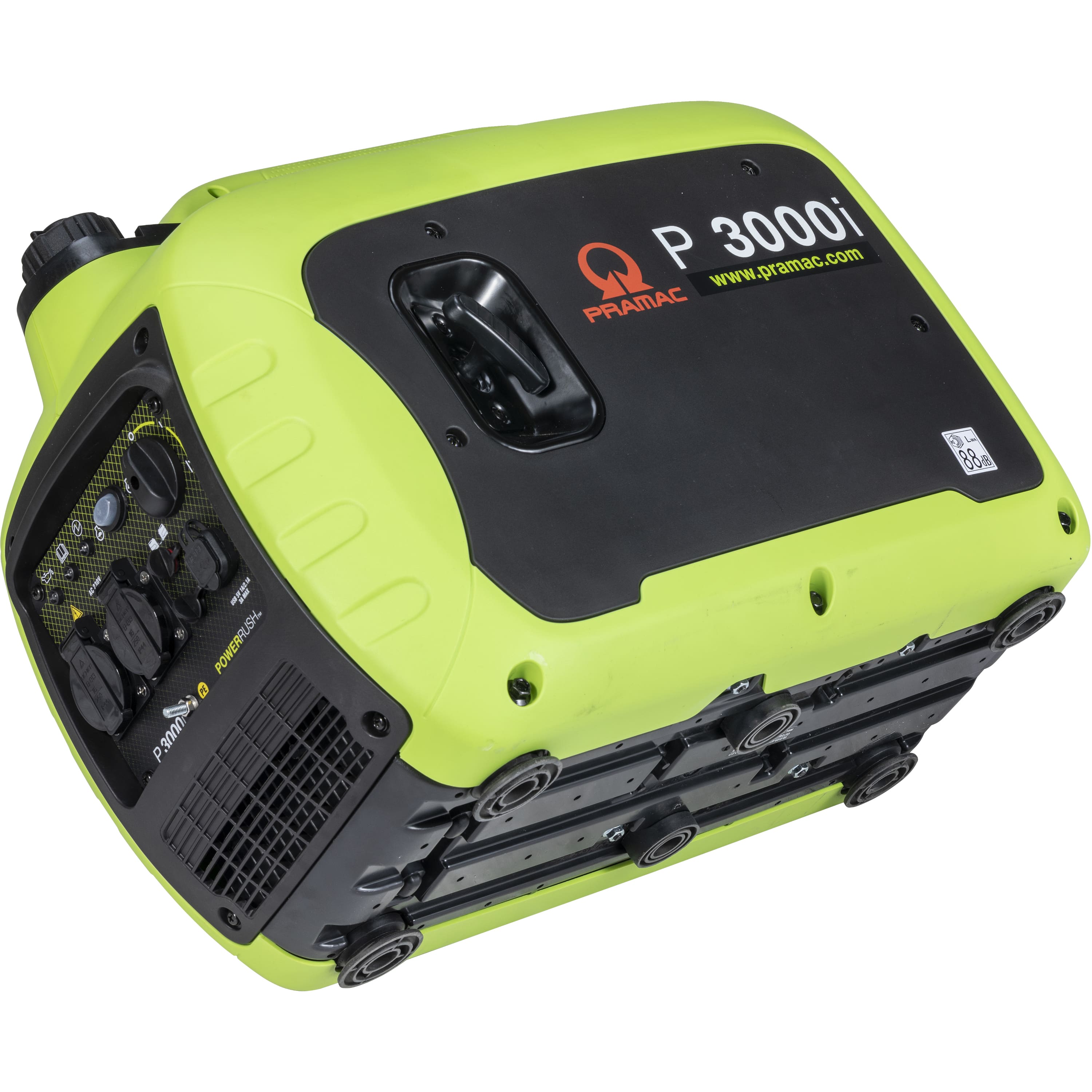 Pramac P3000i HUK Portable Inverter Generator Single Phase - Hand Start/Petrol