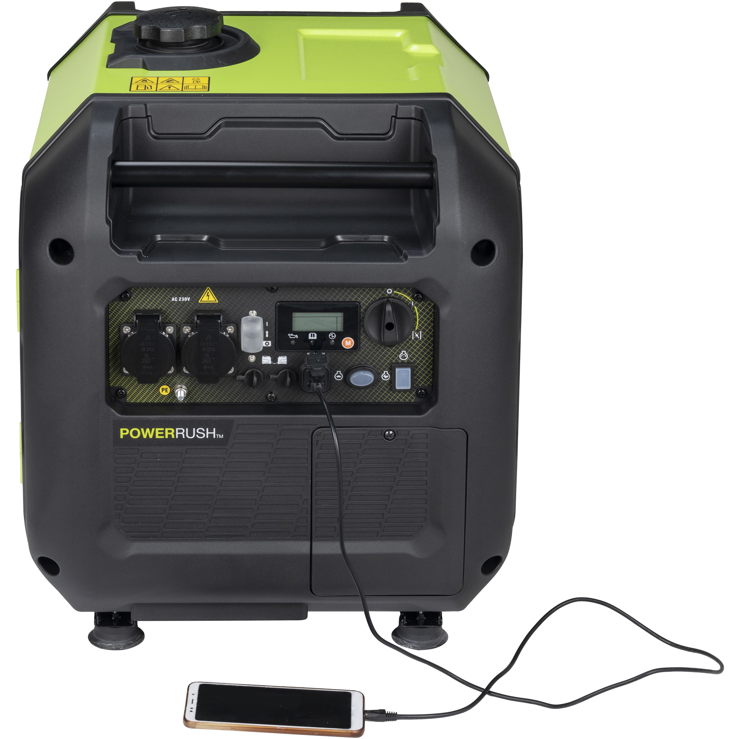 Pramac P3500i HUK Portable Inverter Generator Single Phase - Hand Start/Petrol