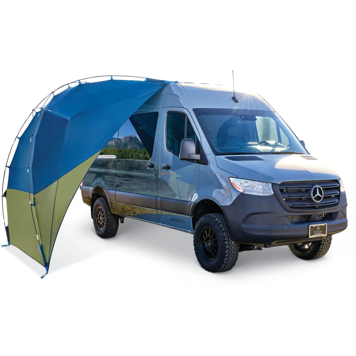 Kelty 40831421MNV Sideroads Awning - Midnight Navy/Winter Moss
