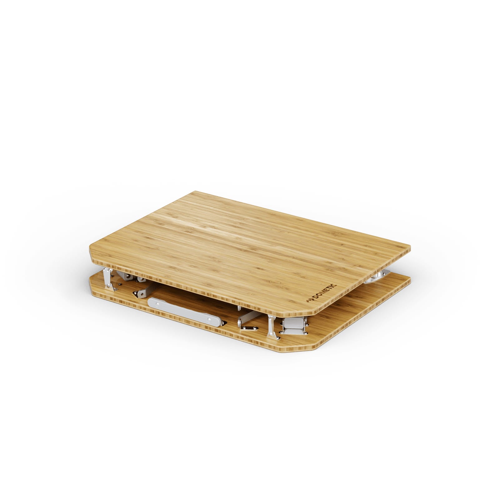 Dometic GO Compact Camp Table - Bamboo Camp Table, Adjustable Height