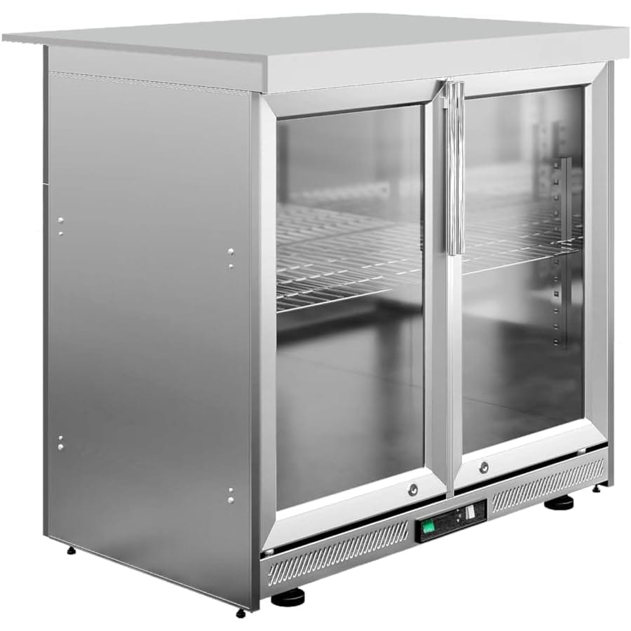 Whistler Grills Fairford 4 Grey Modular Outdoor Kitchen with 5 Burner BBQ, Rotisserie, Sink, Double Door Fridge and Storage. - Grey