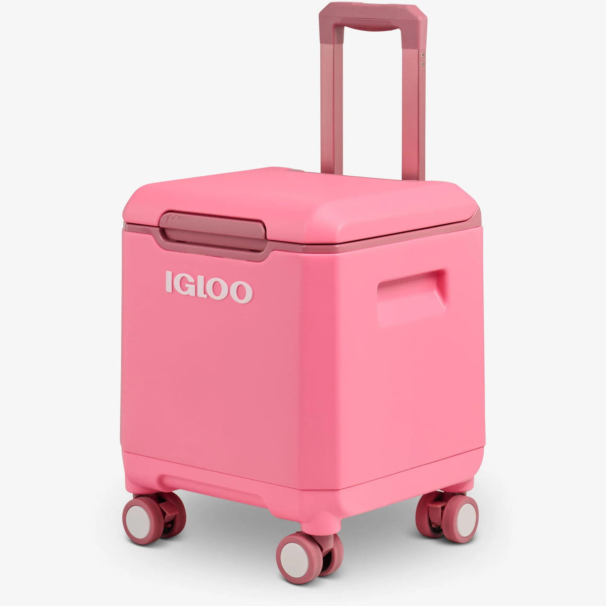 Igloo Tag Along Too Spinner Cooler 20Qt - Thrift Pink