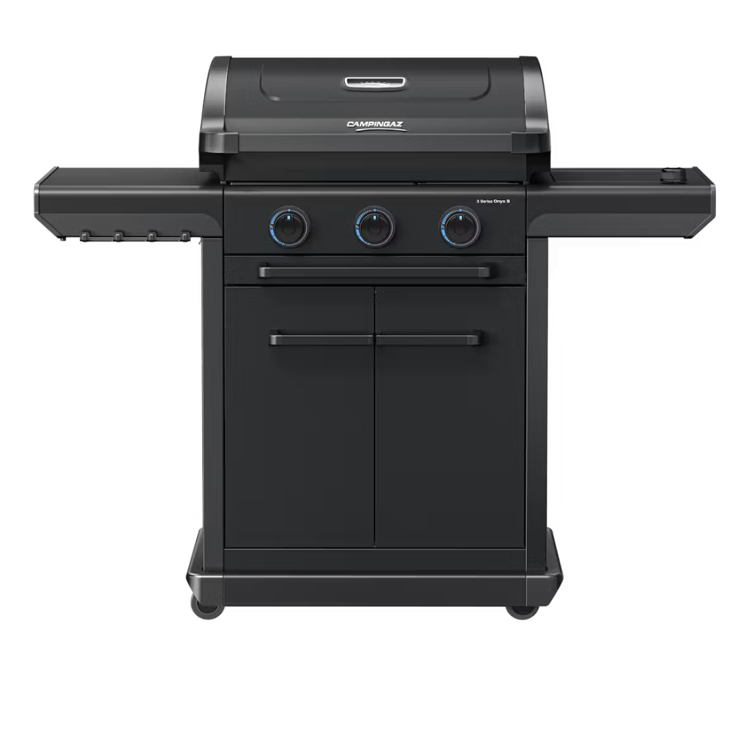 Campingaz 3 Series Onyx S Gas BBQ - 3 Burner + Side Burner Gas Barbecue