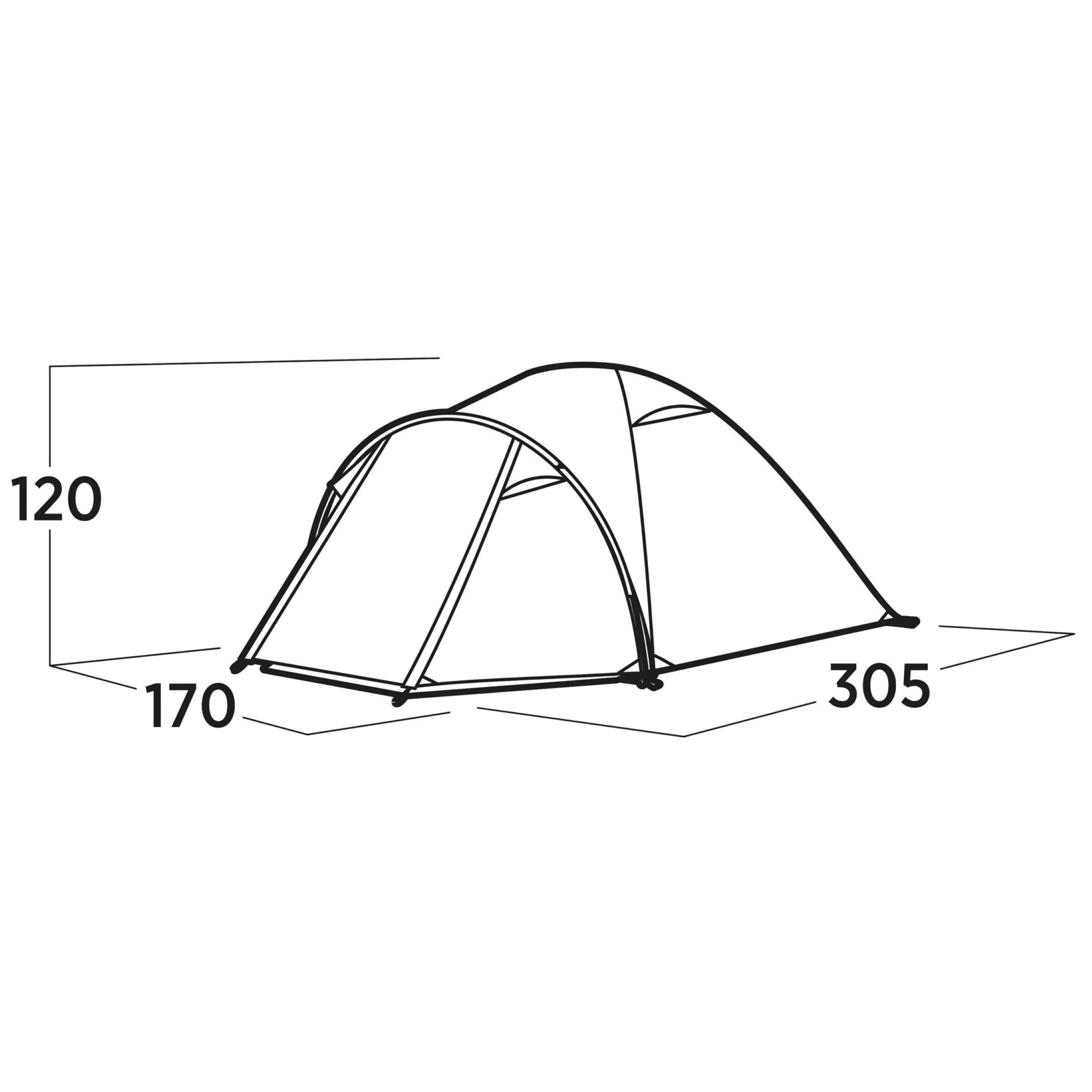 Easy Camp Setesdal 3 Dome Tent