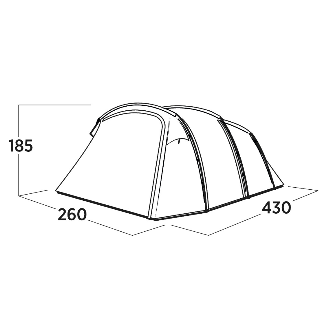 Easy Camp Hamra 4 Person Family Tent
