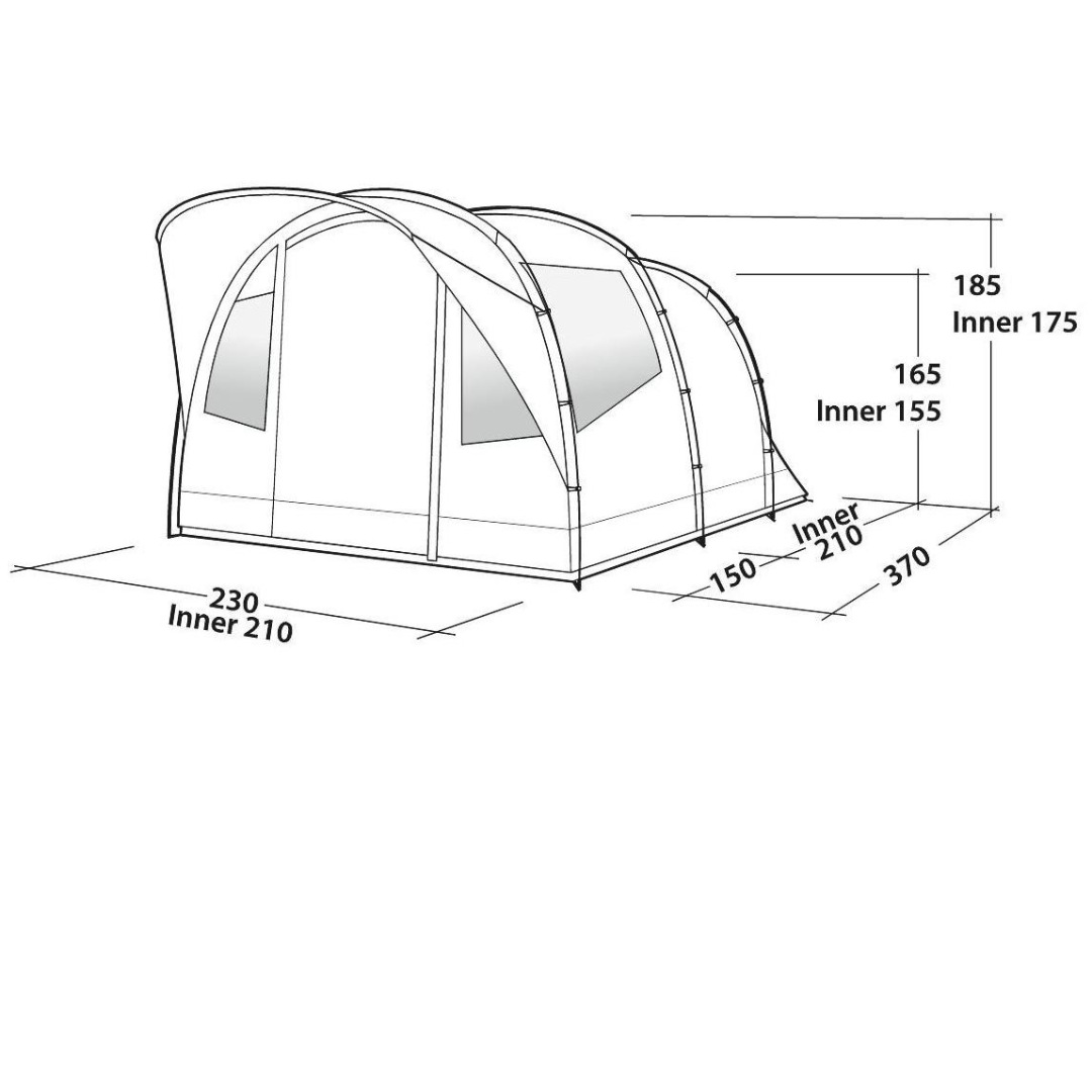 Easy Camp Edendale 400 4 Person Tent